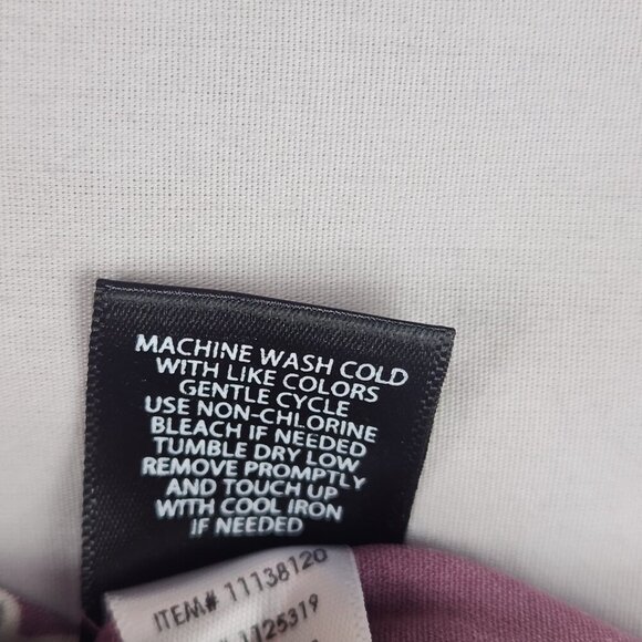 Torrid Purple  Floral Tie Waist Short Sleeve Top Blouse 5X V Neck Babydoll - Picture 7 of 7